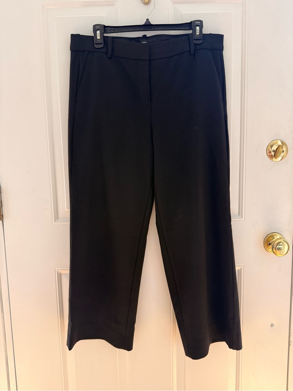 J Crew Wide Leg Cropped Essential Pant - Size 12